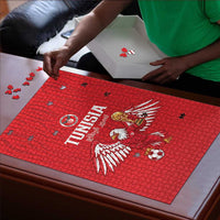 Tunisia Football Puzzle Eagles of Carthage Rise - Wonder Print Shop