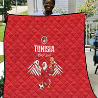 Tunisia Football Quilt Eagles of Carthage Rise - Wonder Print Shop