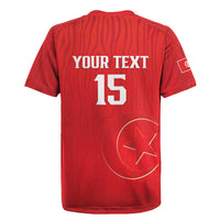 Custom Tunisia Football Rugby Jersey Eagles of Carthage Rise LT15
