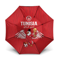Tunisia Football Umbrella Eagles of Carthage Rise - Wonder Print Shop