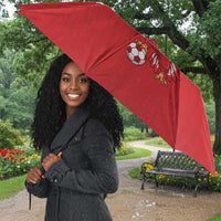Tunisia Football Umbrella Eagles of Carthage Rise - Wonder Print Shop