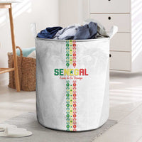 Senegal Football Laundry Basket Go Champions Lions de la Teranga - Wonder Print Shop