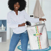 Senegal Football Laundry Basket Go Champions Lions de la Teranga - Wonder Print Shop