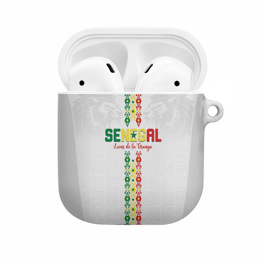 Senegal Football AirPods Case Go Champions Lions de la Teranga - Wonder Print Shop