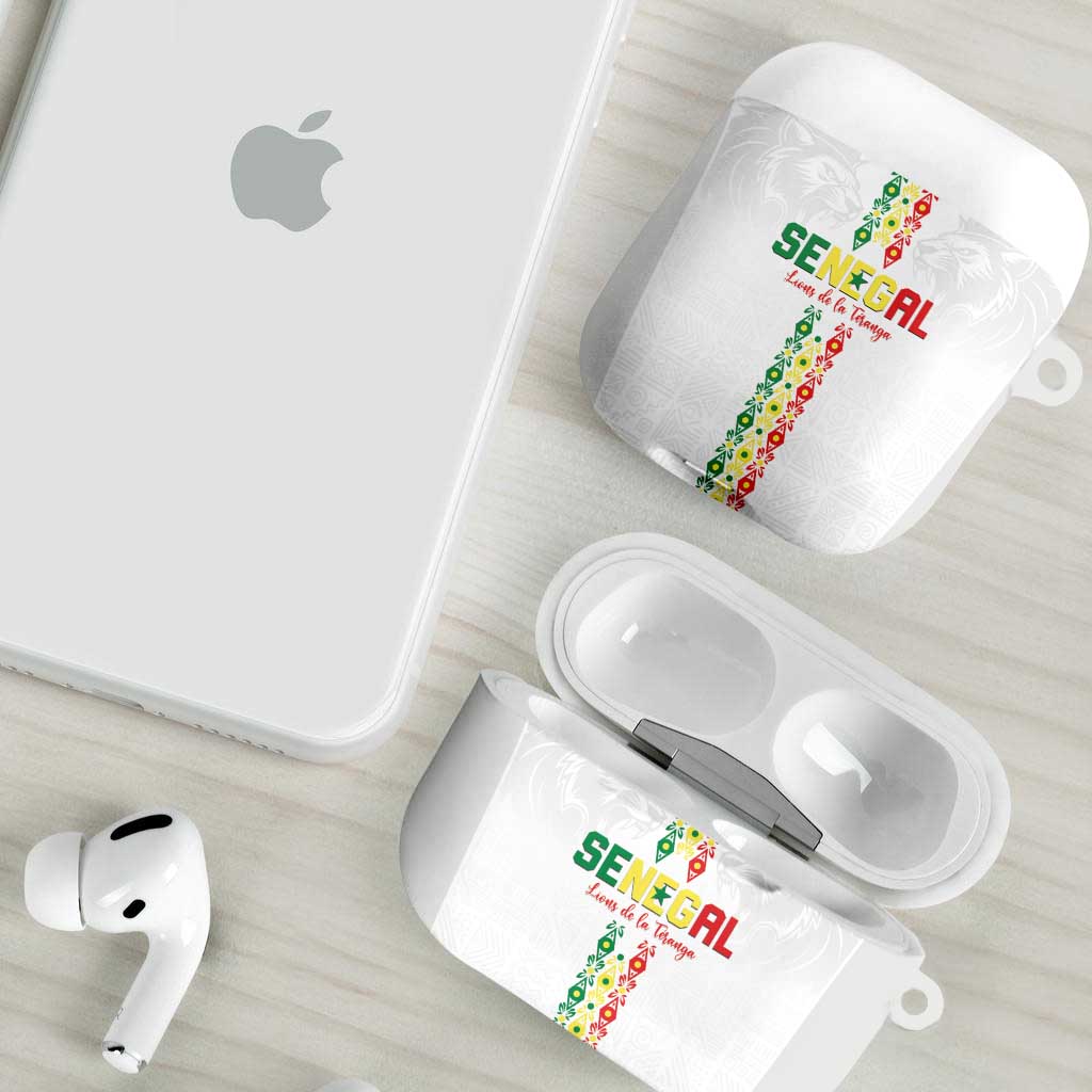 Senegal Football AirPods Case Go Champions Lions de la Teranga - Wonder Print Shop