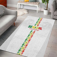 Senegal Football Area Rug Go Champions Lions de la Teranga - Wonder Print Shop