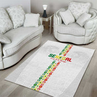 Senegal Football Area Rug Go Champions Lions de la Teranga - Wonder Print Shop