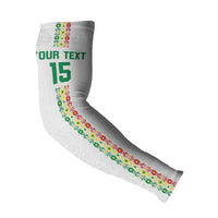 Custom Senegal Football Arm Sleeves Go Champions Lions de la Teranga - Wonder Print Shop