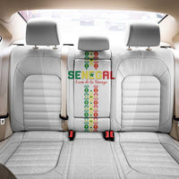 Senegal Football Back Car Seat Cover Go Champions Lions de la Teranga - Wonder Print Shop