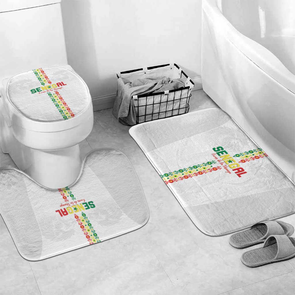 Senegal Football Bathroom Set Go Champions Lions de la Teranga - Wonder Print Shop