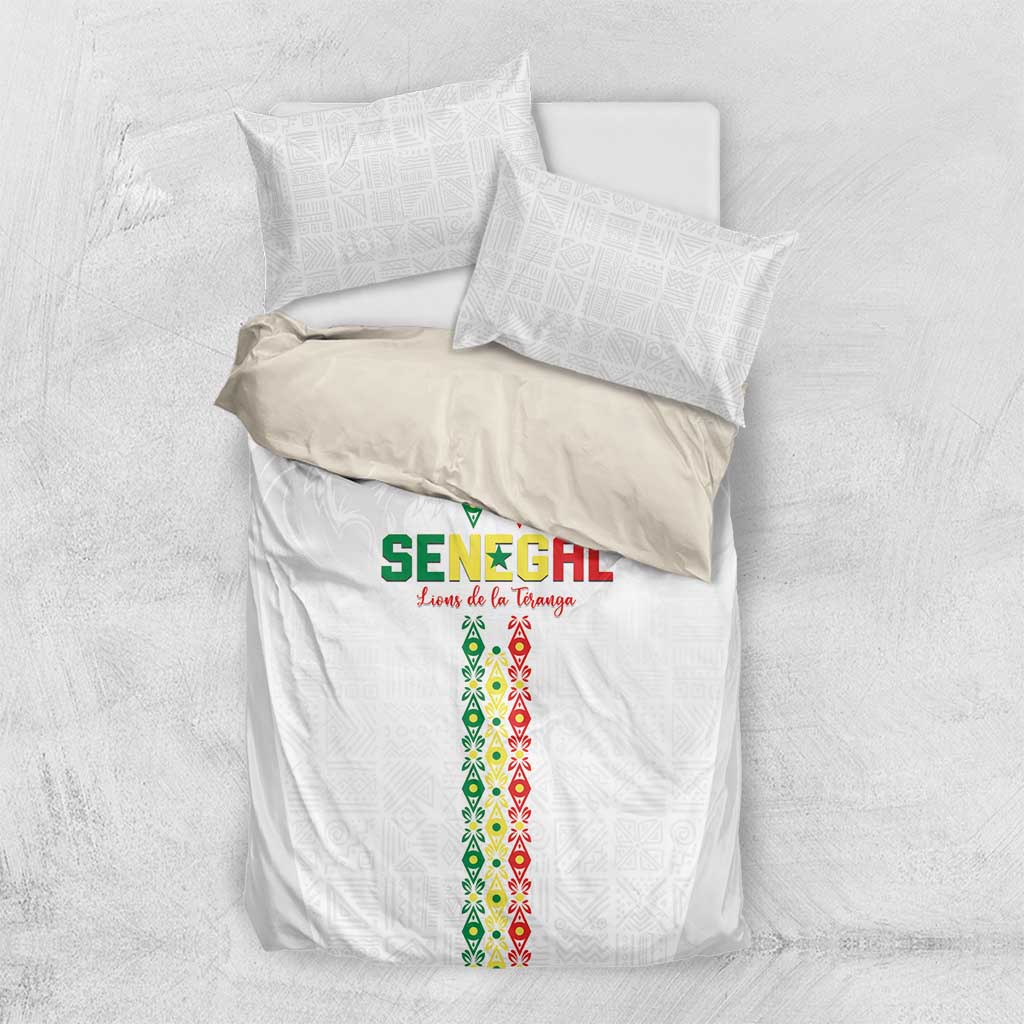 Senegal Football Bedding Set Go Champions Lions de la Teranga - Wonder Print Shop