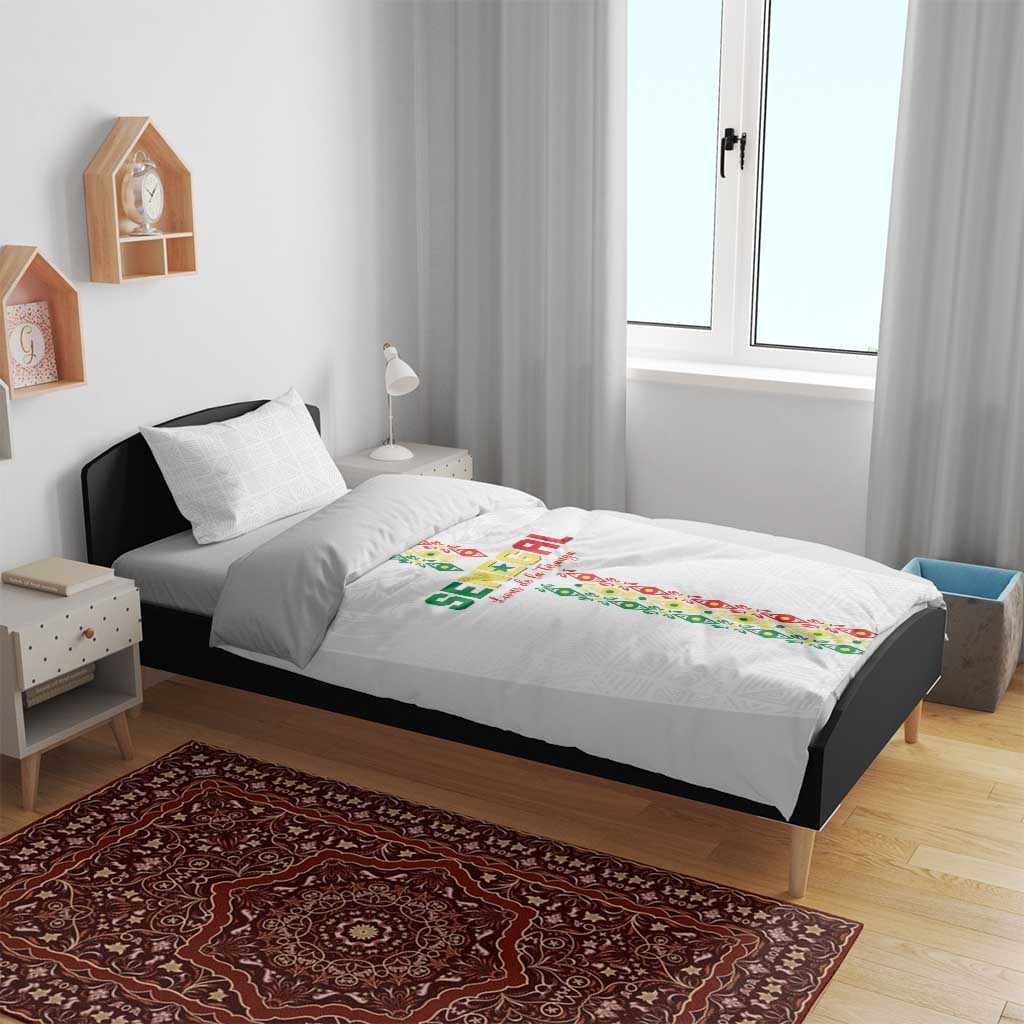 Senegal Football Bedding Set Go Champions Lions de la Teranga - Wonder Print Shop