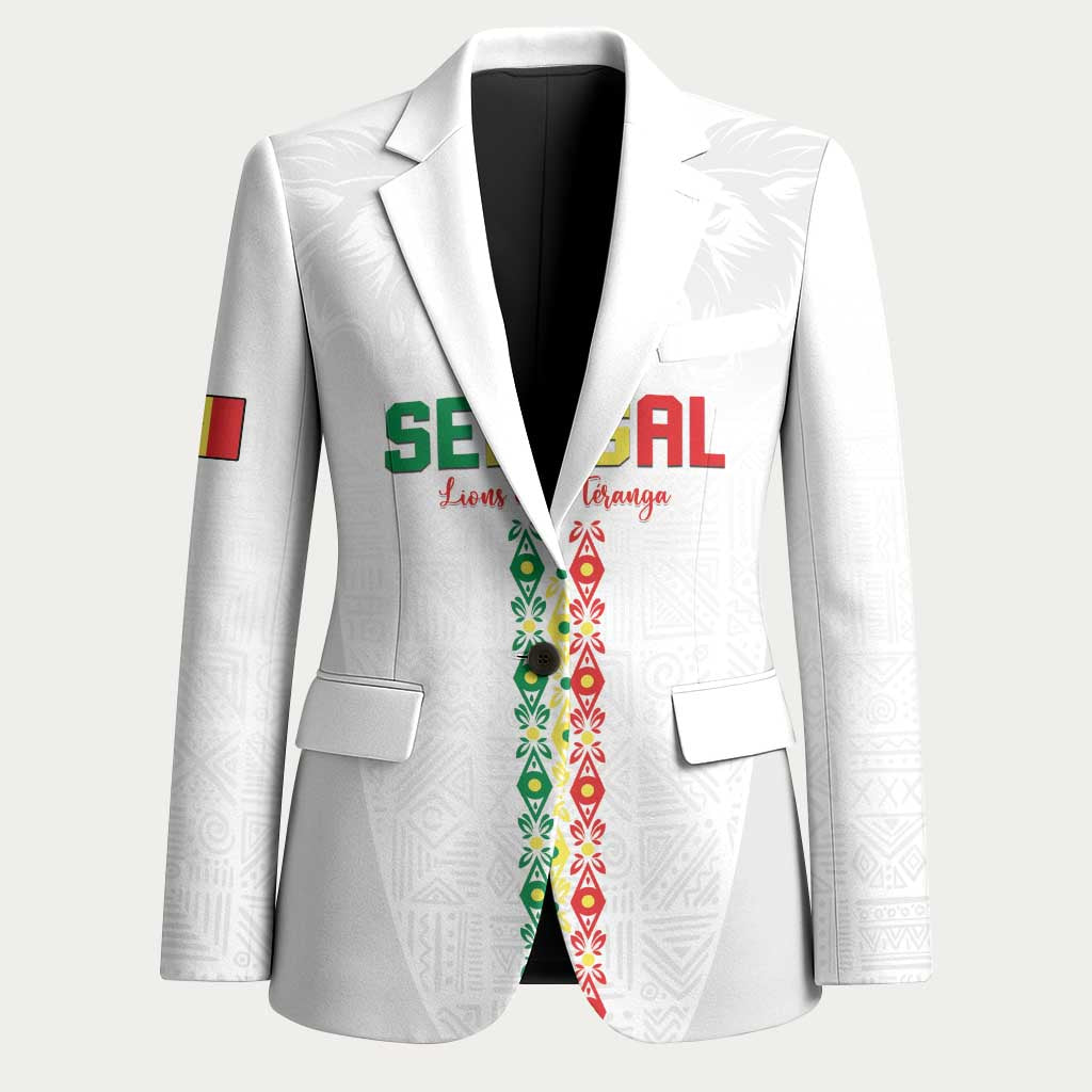 Custom Senegal Football Blazer Go Champions Lions de la Teranga - Wonder Print Shop