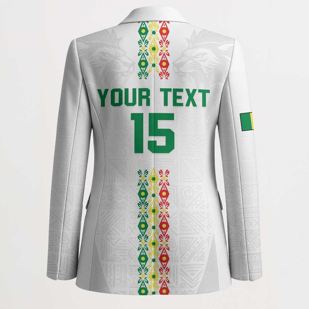 Custom Senegal Football Blazer Go Champions Lions de la Teranga - Wonder Print Shop