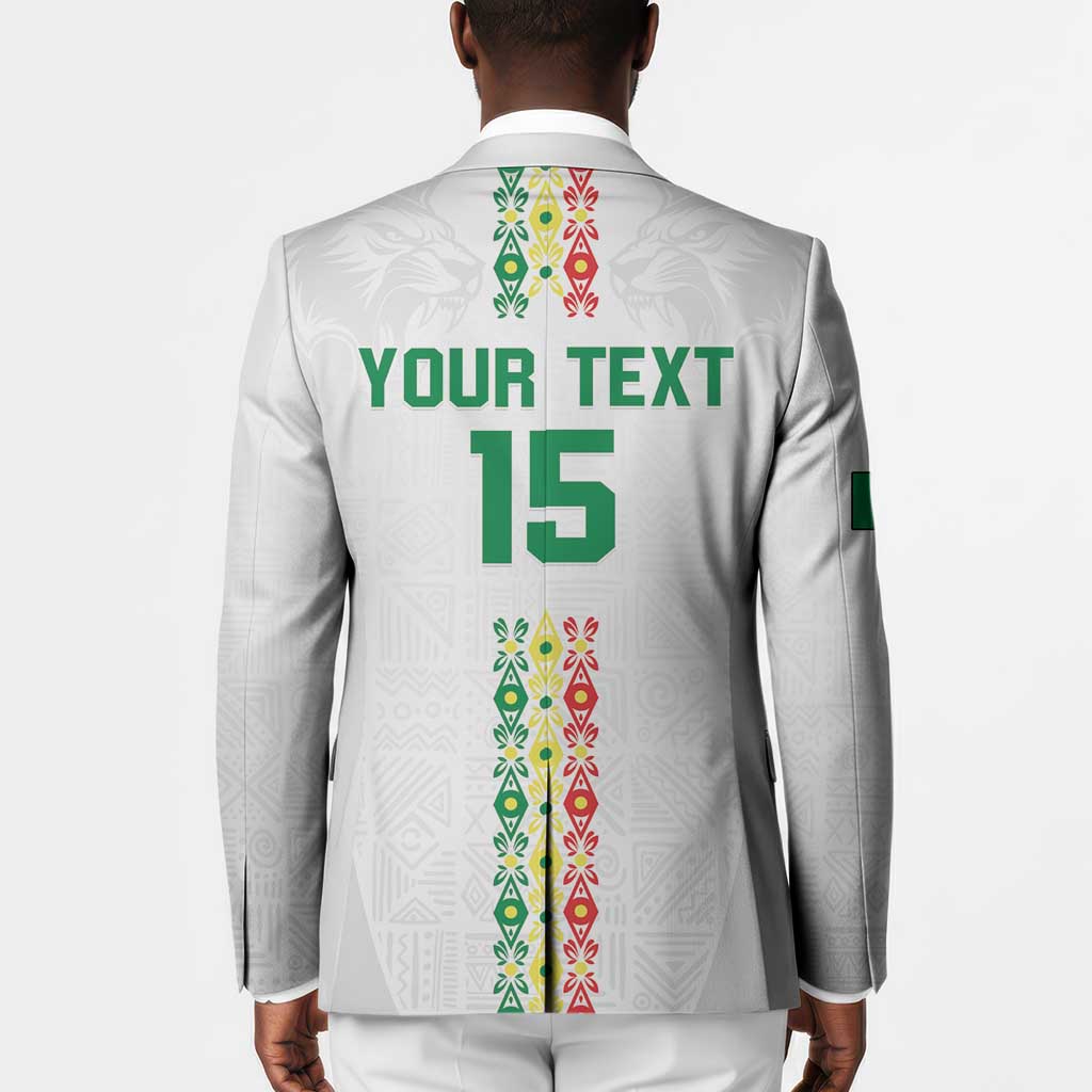Custom Senegal Football Blazer Go Champions Lions de la Teranga - Wonder Print Shop
