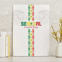 Senegal Football Canvas Wall Art Go Champions Lions de la Teranga - Wonder Print Shop