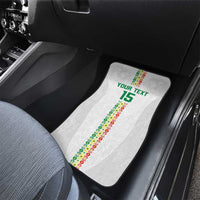 Custom Senegal Football Car Mats Go Champions Lions de la Teranga - Wonder Print Shop