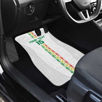 Custom Senegal Football Car Mats Go Champions Lions de la Teranga - Wonder Print Shop