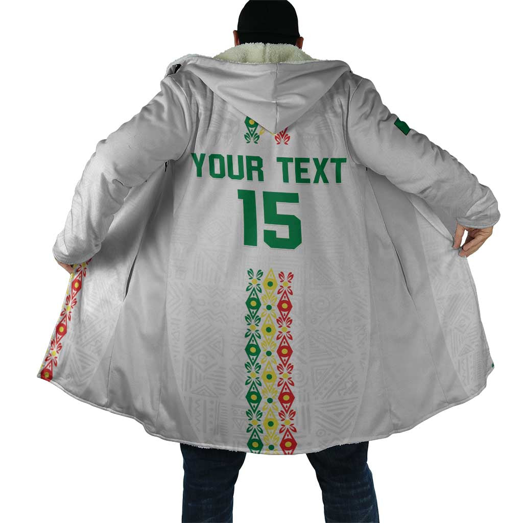 Custom Senegal Football Cloak Go Champions Lions de la Teranga - Wonder Print Shop