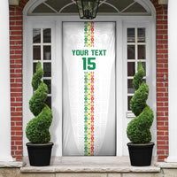 Custom Senegal Football Door Cover Go Champions Lions de la Teranga - Wonder Print Shop