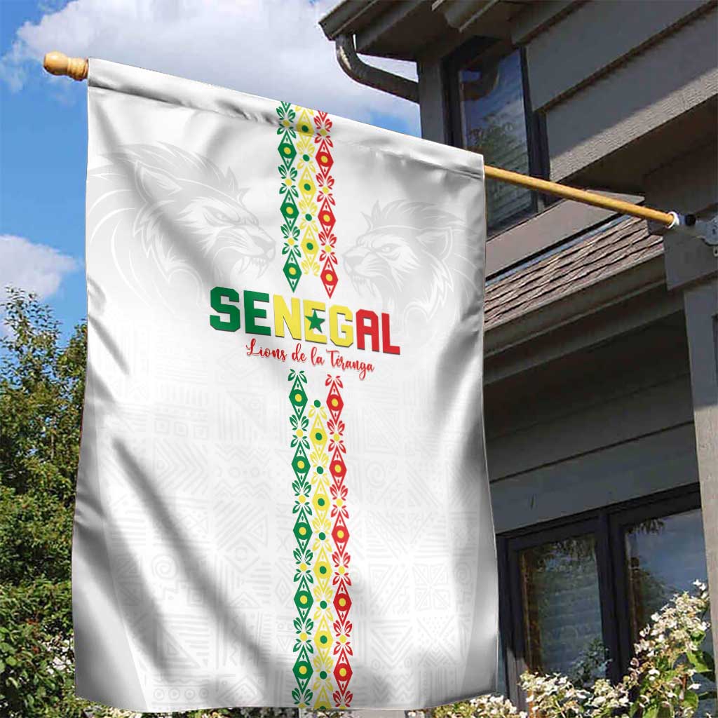 Senegal Football Garden Flag Go Champions Lions de la Teranga - Wonder Print Shop