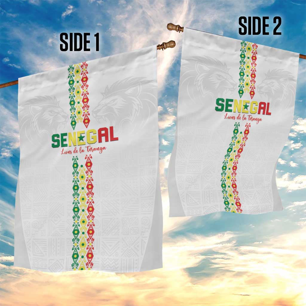 Senegal Football Garden Flag Go Champions Lions de la Teranga - Wonder Print Shop