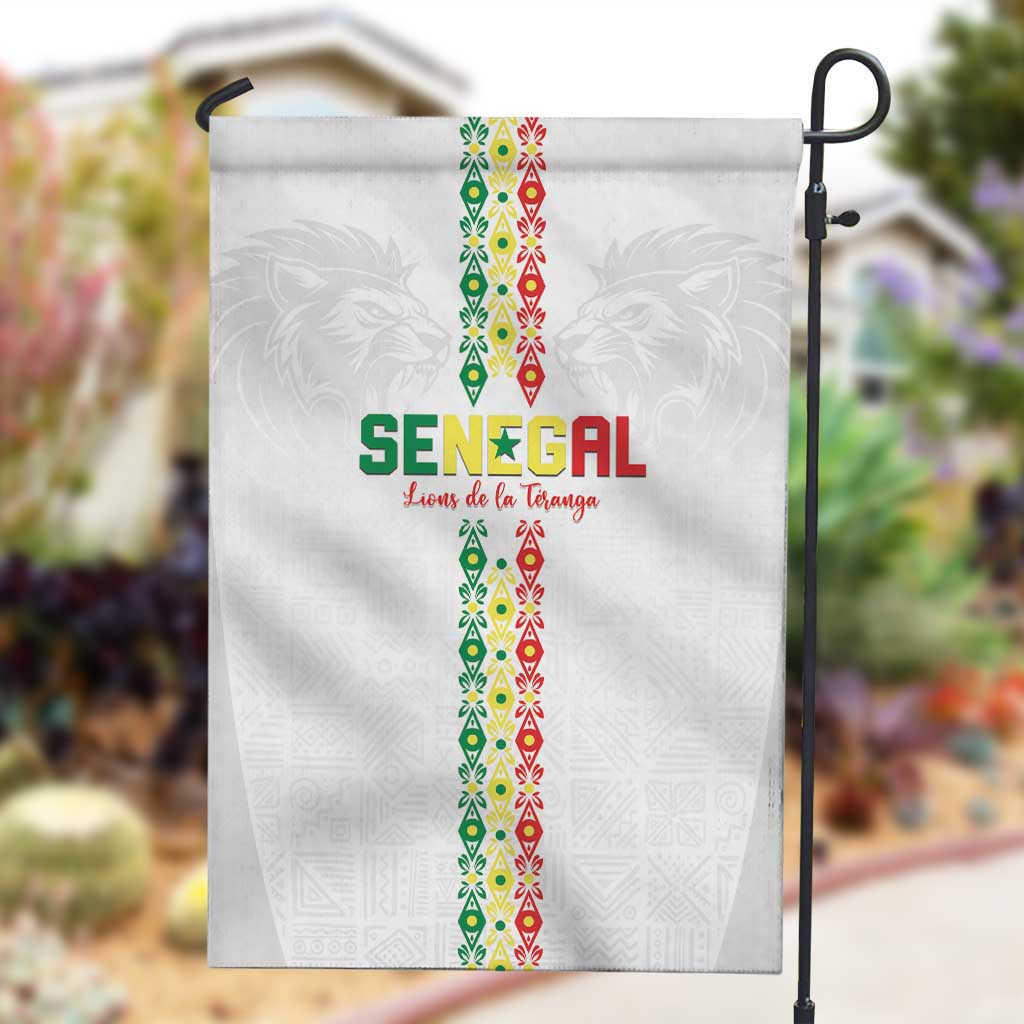 Senegal Football Garden Flag Go Champions Lions de la Teranga - Wonder Print Shop
