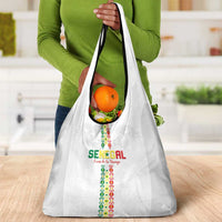 Senegal Football Grocery Bag Go Champions Lions de la Teranga - Wonder Print Shop