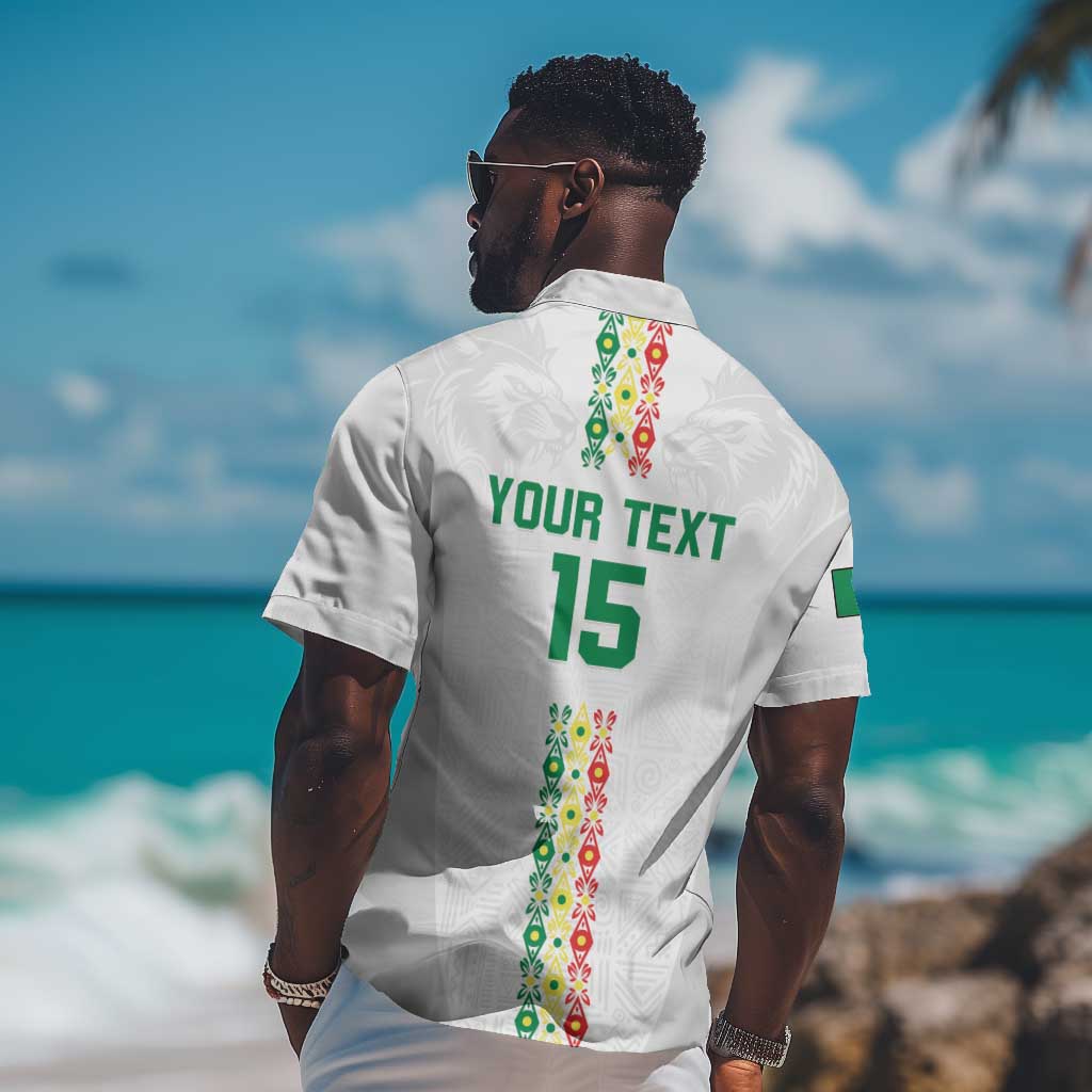 Custom Senegal Football Hawaiian Shirt Go Champions Lions de la Teranga LT15