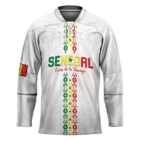 Custom Senegal Football Hockey Jersey Go Champions Lions de la Teranga - Wonder Print Shop