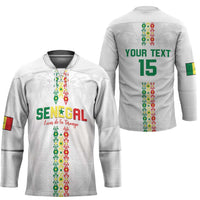 Custom Senegal Football Hockey Jersey Go Champions Lions de la Teranga - Wonder Print Shop