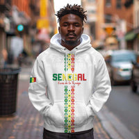 Custom Senegal Football Hoodie Go Champions Lions de la Teranga - Wonder Print Shop