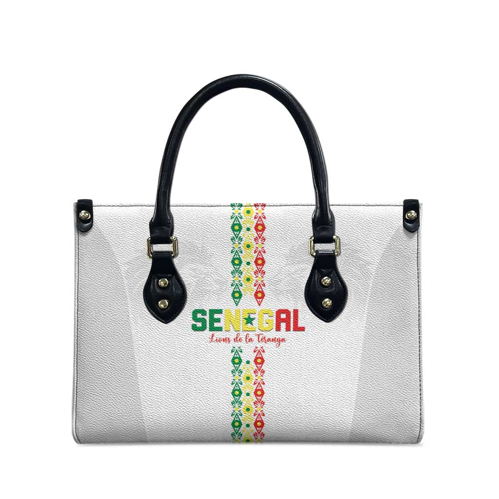 Senegal Football Leather Bag Go Champions Lions de la Teranga - Wonder Print Shop