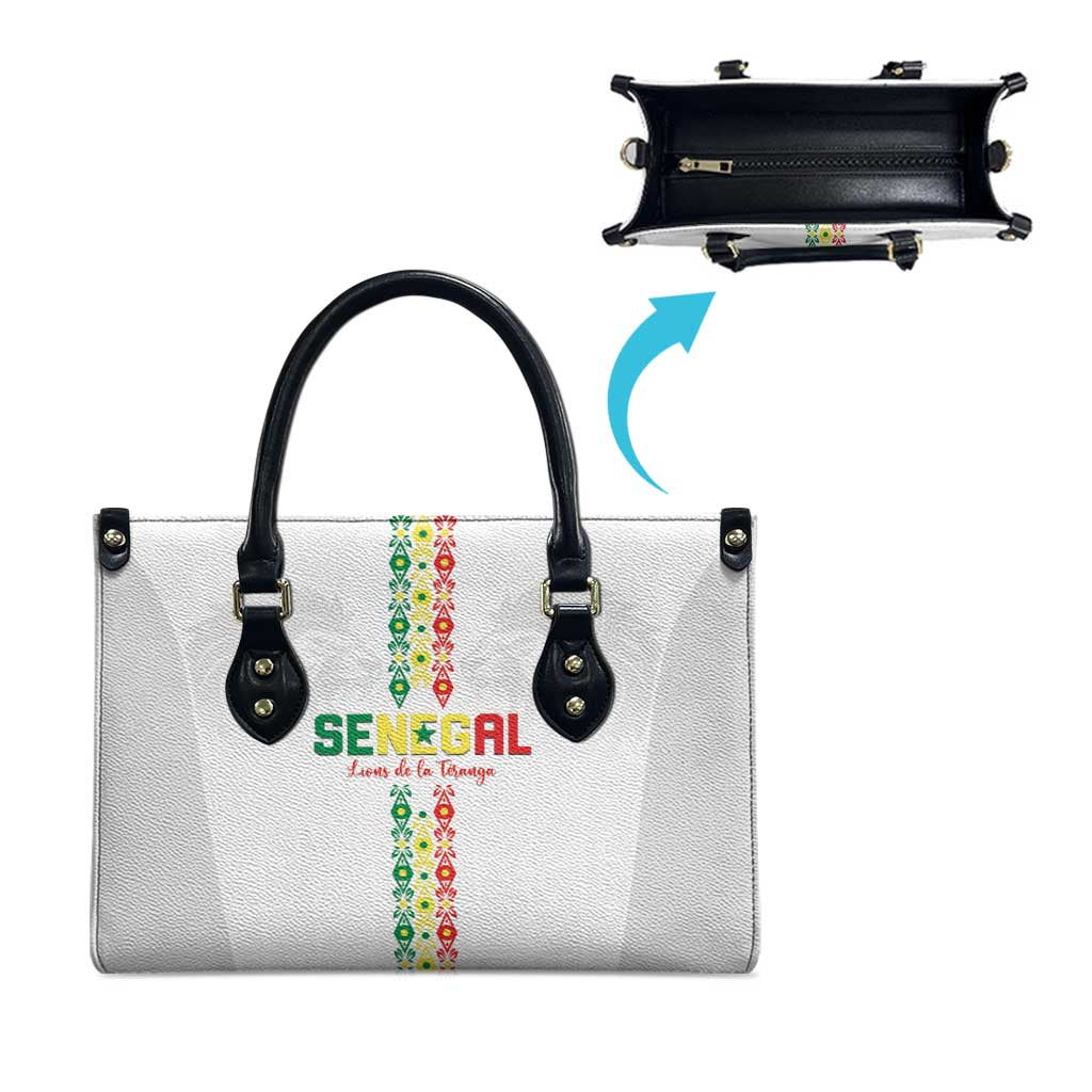 Senegal Football Leather Bag Go Champions Lions de la Teranga - Wonder Print Shop