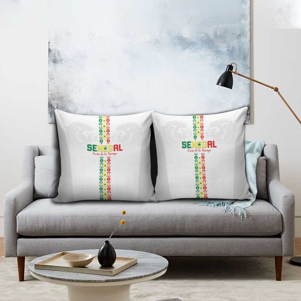 Senegal Football Pillow Cover Go Champions Lions de la Teranga - Wonder Print Shop