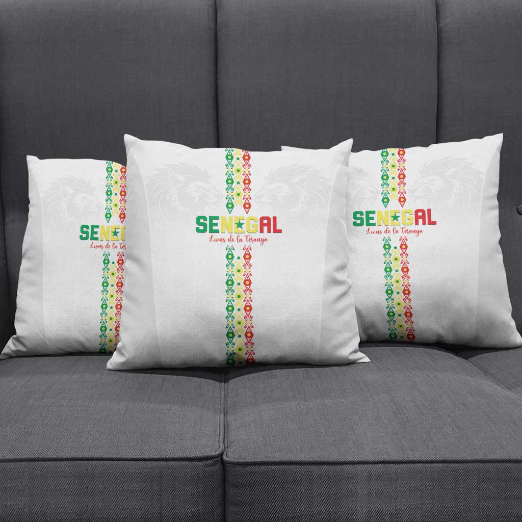 Senegal Football Pillow Cover Go Champions Lions de la Teranga - Wonder Print Shop