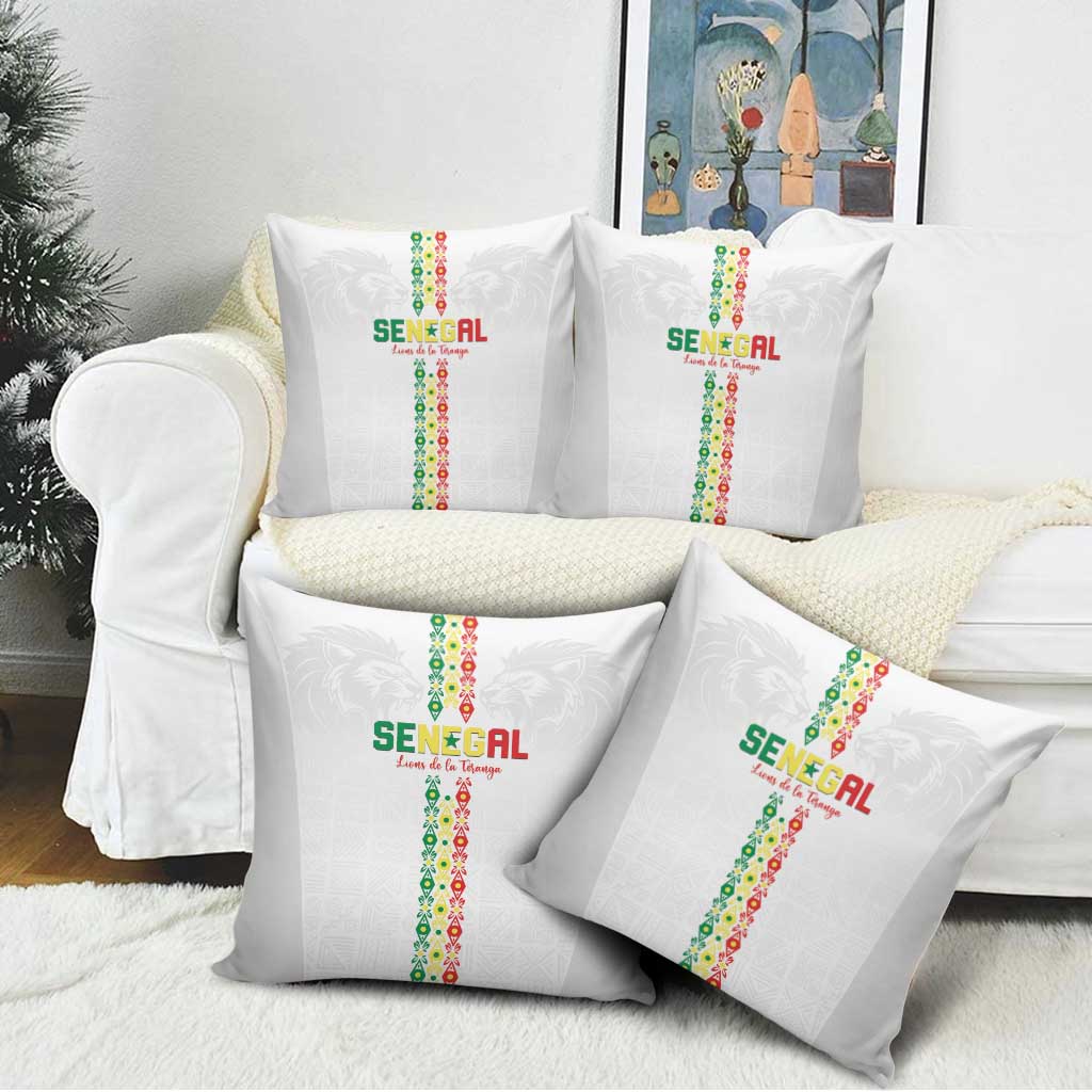 Senegal Football Pillow Cover Go Champions Lions de la Teranga - Wonder Print Shop