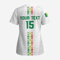 Custom Senegal Football Scrub Top Go Champions Lions de la Teranga - Wonder Print Shop