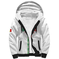 Custom Senegal Football Sherpa Hoodie Go Champions Lions de la Teranga - Wonder Print Shop