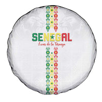 Senegal Football Spare Tire Cover Go Champions Lions de la Teranga - Wonder Print Shop