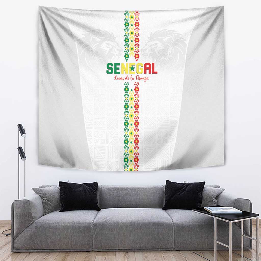 Senegal Football Tapestry Go Champions Lions de la Teranga - Wonder Print Shop