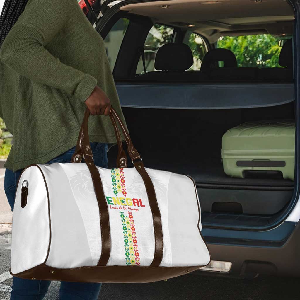 Senegal Football Travel Bag Go Champions Lions de la Teranga - Wonder Print Shop