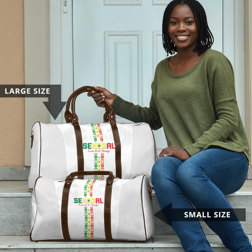 Senegal Football Travel Bag Go Champions Lions de la Teranga - Wonder Print Shop