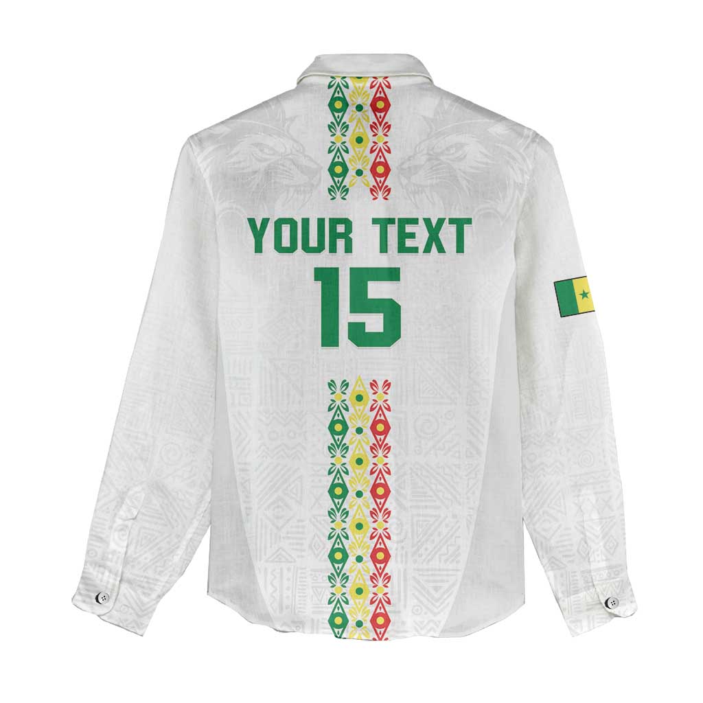 Custom Senegal Football Women Casual Shirt Go Champions Lions de la Teranga - Wonder Print Shop