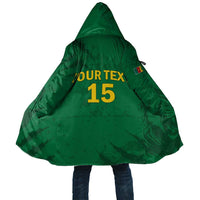 Custom Cameroon Football Cloak Go Les Lions Indomptables Go - Wonder Print Shop