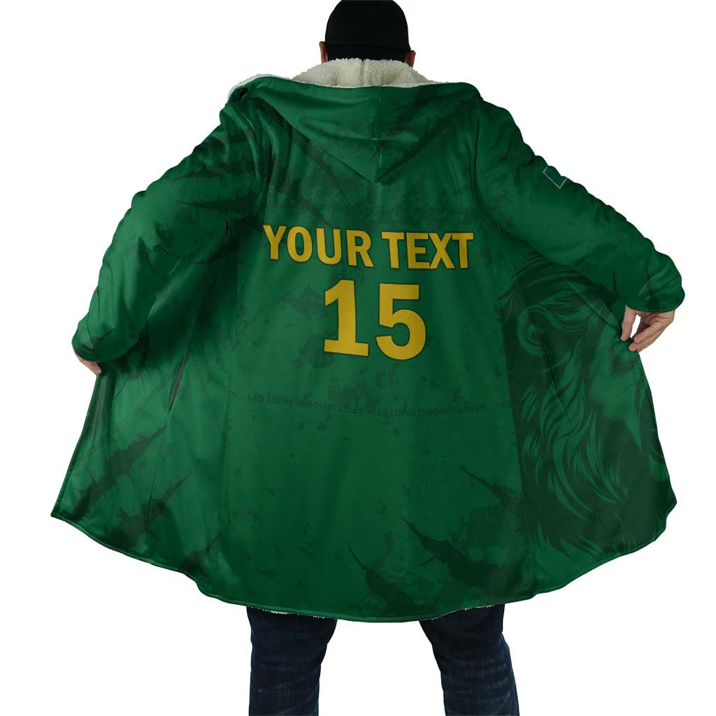 Custom Cameroon Football Cloak Go Les Lions Indomptables Go - Wonder Print Shop