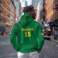 Custom Cameroon Football Hoodie Go Les Lions Indomptables Go - Wonder Print Shop