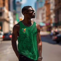 Custom Cameroon Football Men Tank Top Go Les Lions Indomptables Go - Wonder Print Shop