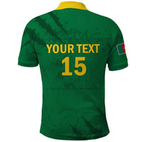 Custom Cameroon Football Polo Shirt Go Les Lions Indomptables Go LT15