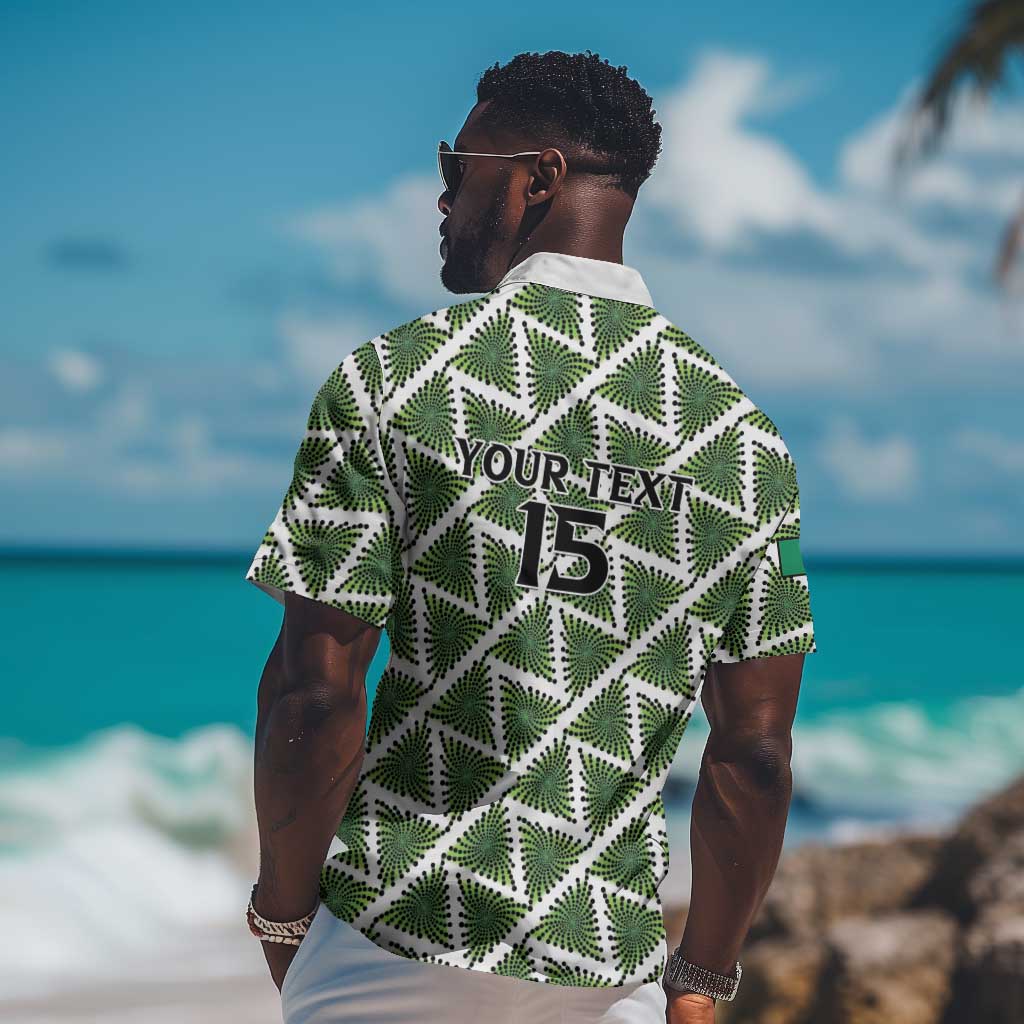 Custom Nigeria Football Hawaiian Shirt Come On Super Eagles LT15
